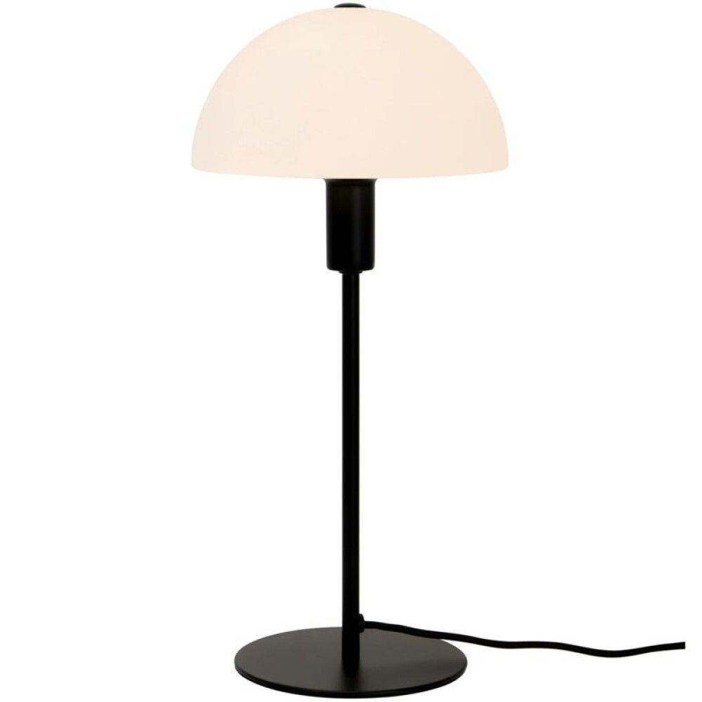 BORDLAMPE NORDLUX ELLEN OPAL/SVART