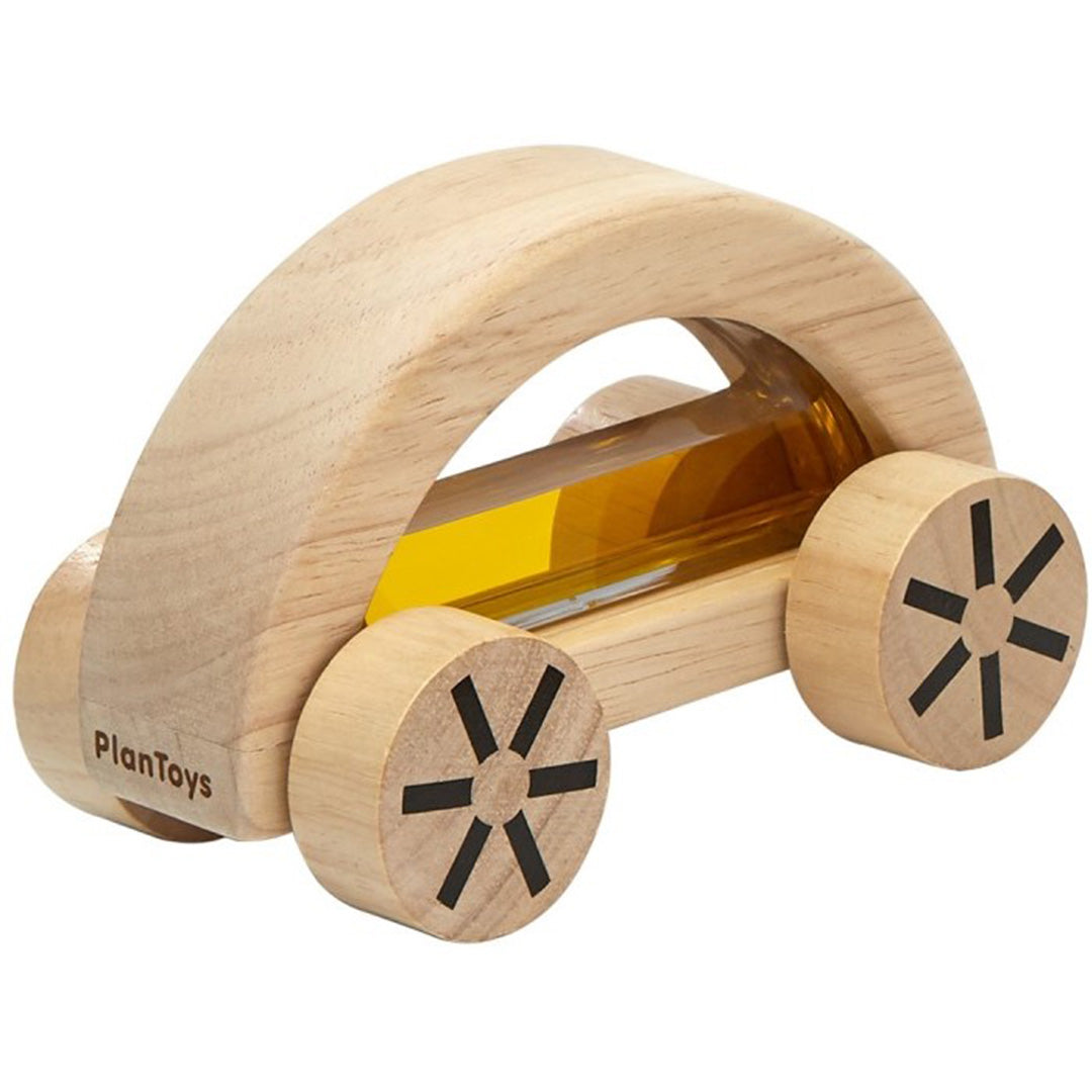 Plan toys water auto - geel