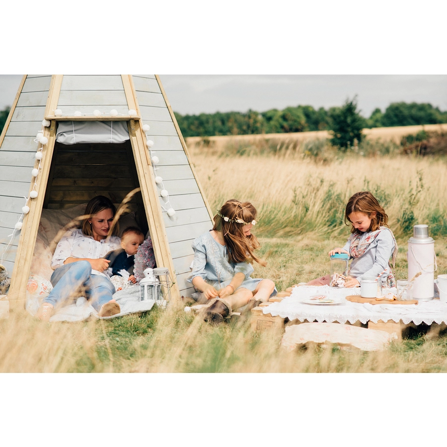 plum® Spielhaus Tipi aus Holz, 230 cm