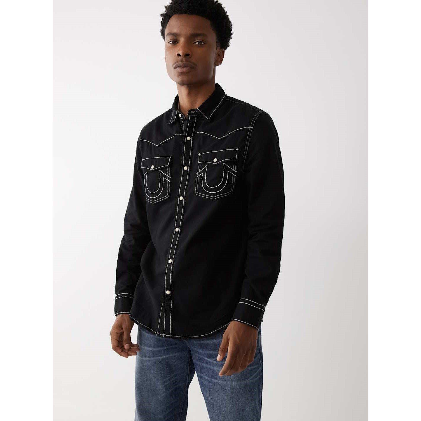 True Religion TrueReligion Big T Western Shirt Mens