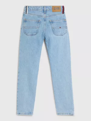 Calça jeans reta moderna essencial