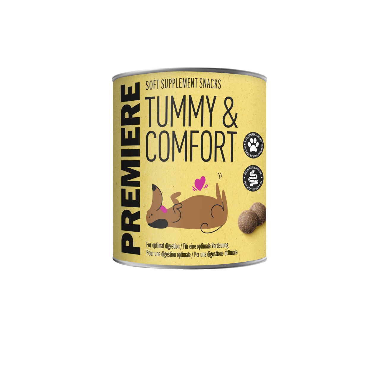 PREMIERE Supplement Hund Snack Tummy & Comfort 300g