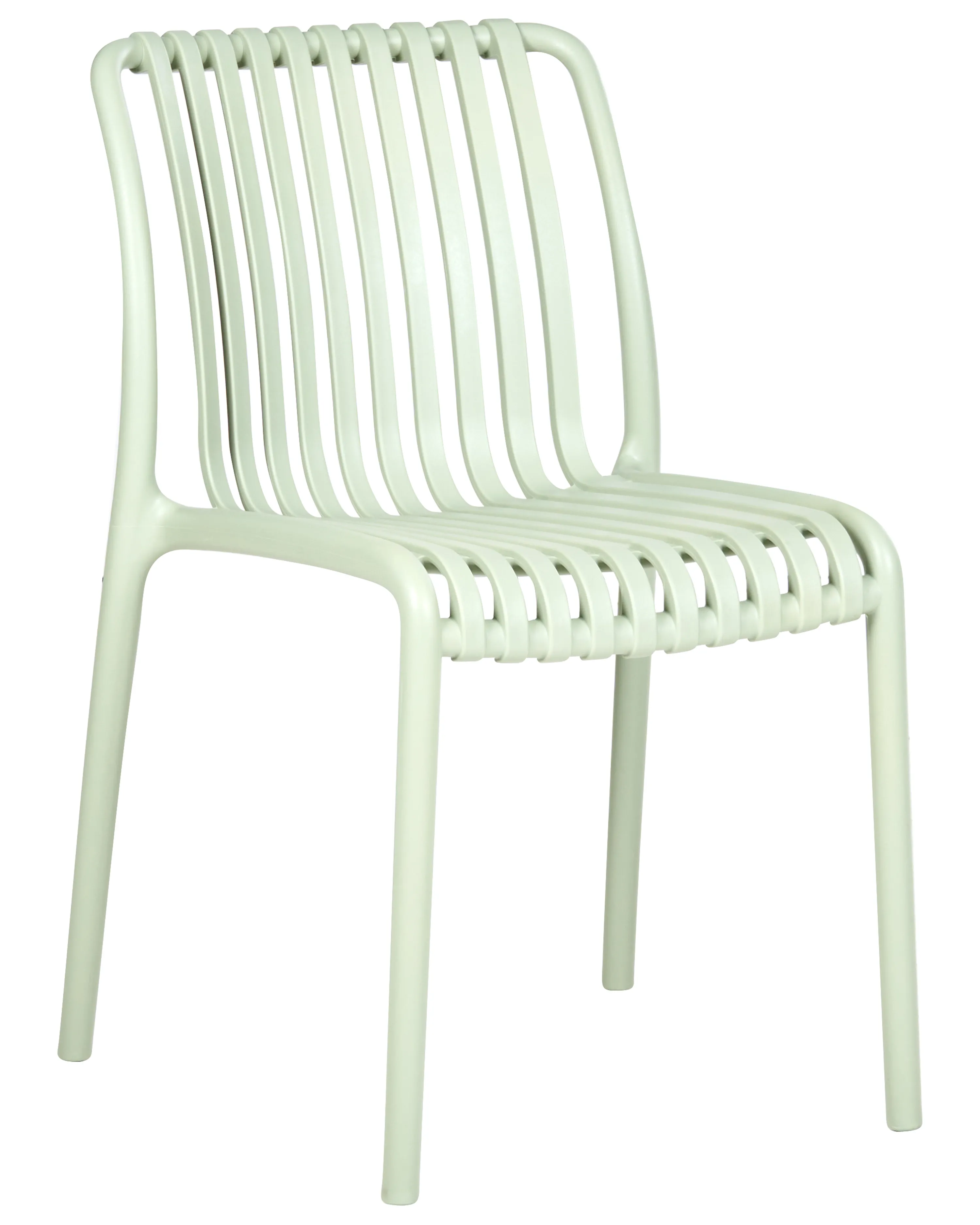 Set van 4 tuinstoelen ARICCIA Lichtgroen