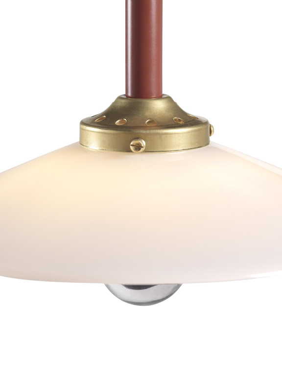 Valerie Objects Standing lamp no.2 marmer vloerlamp Red