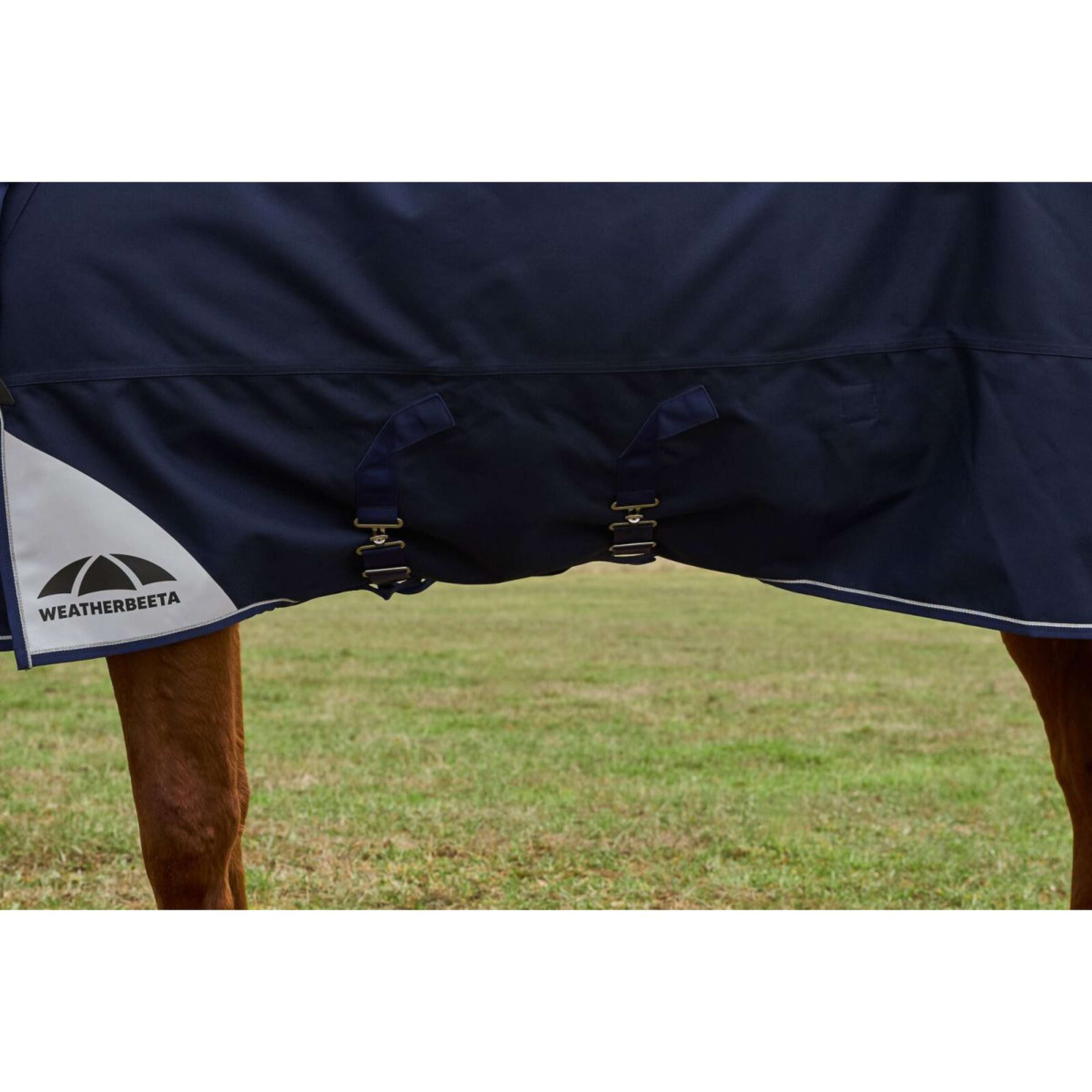 WeatherBeeta ComFiTec Ultra Turnout Detach-A-Neck 100g Navy