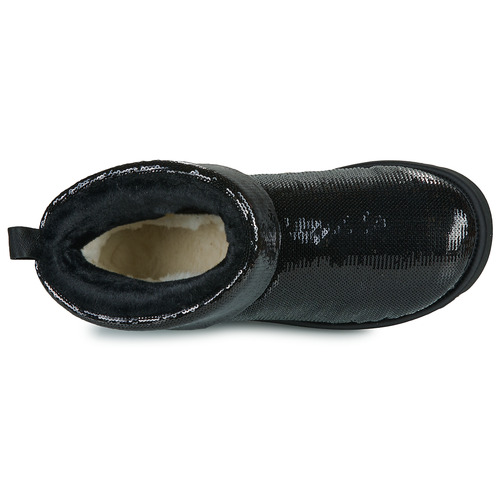 UGG - CLASSIC MINI MIRROR BALL - Noir