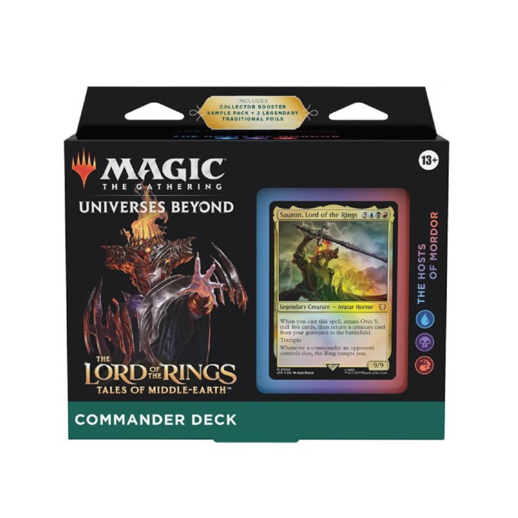 Magic : Le Seigneur des Anneaux - Deck Commander The Hosts of Mordor EN