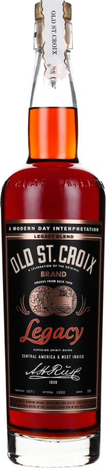 OLD ST. CROIX XO LEGACY RESERVE RUM 70CL