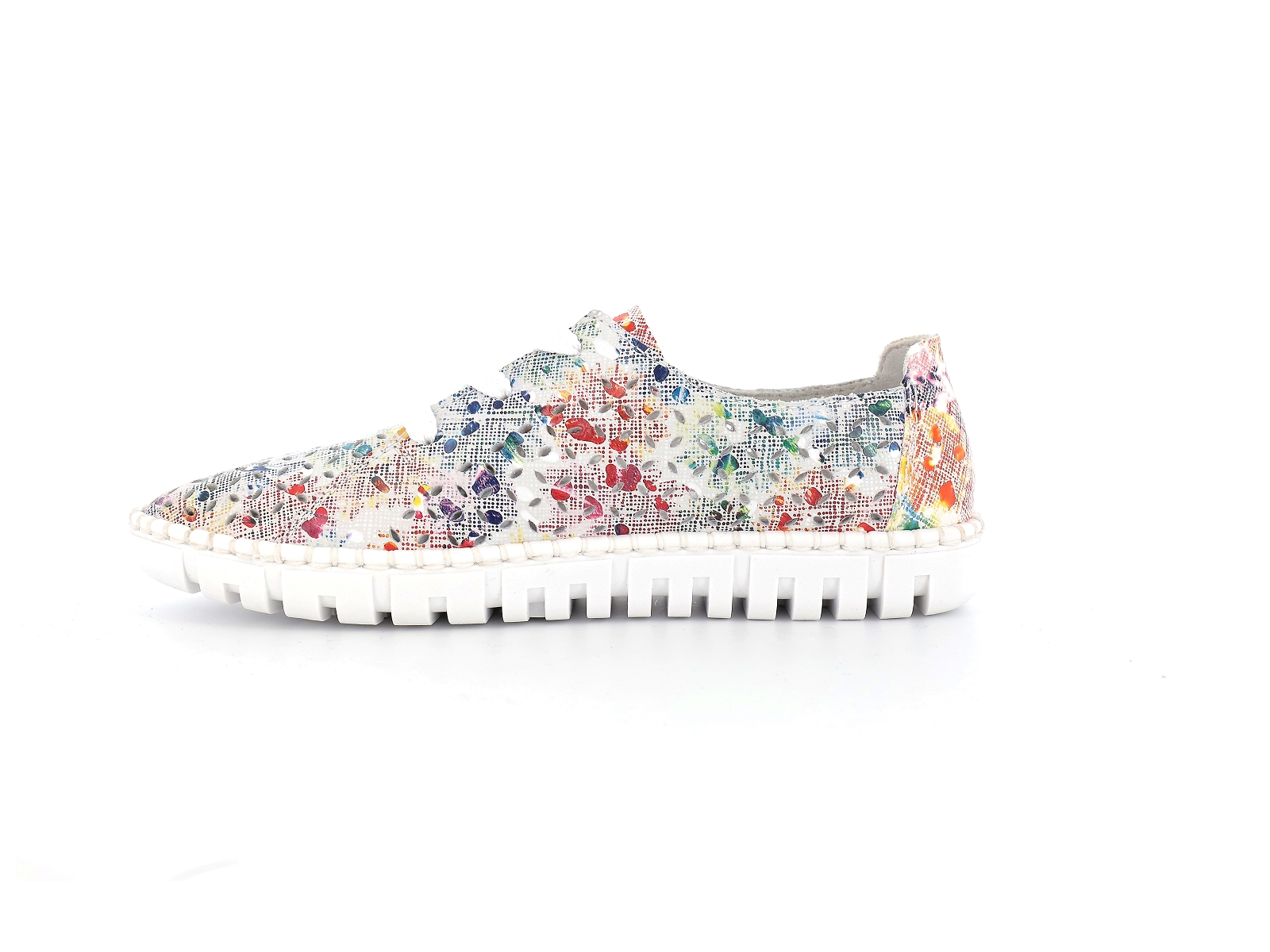 Rieker-M2306 Cuir Fleuri