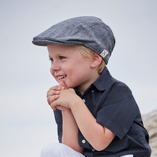 MAXIMO Schirmmütze , Flatcap für Kids Jungen