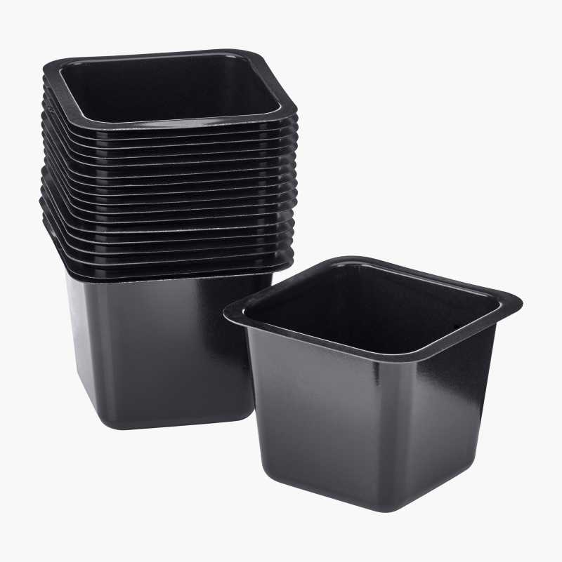 PLASTPOTTE, 18 STK Ø 8 CM