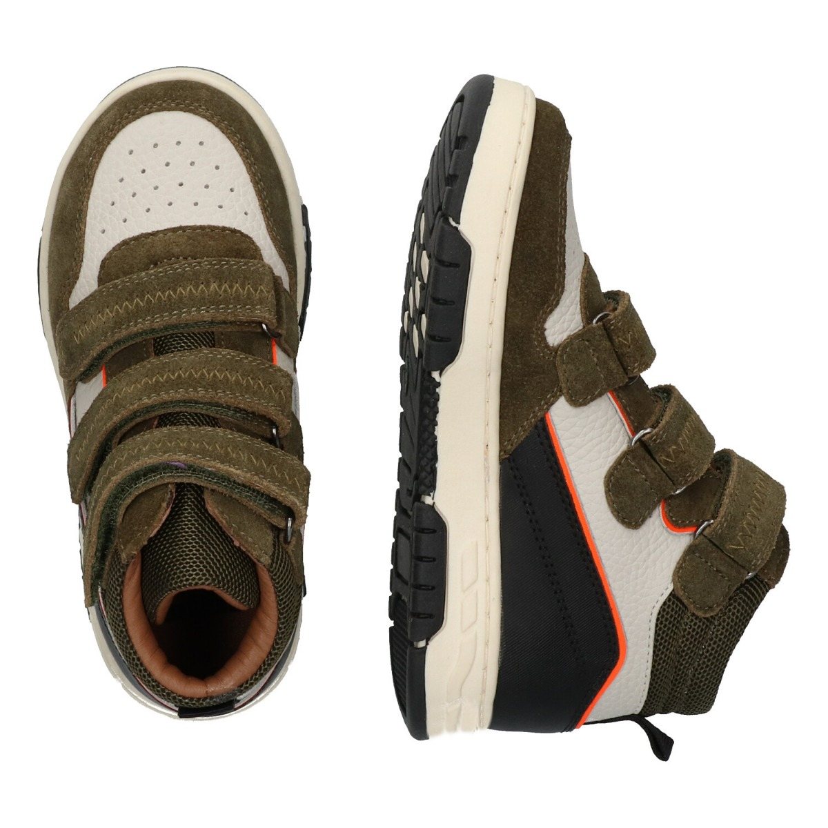 Cody Chicago - Hoge Sneakers Braqeez Groen