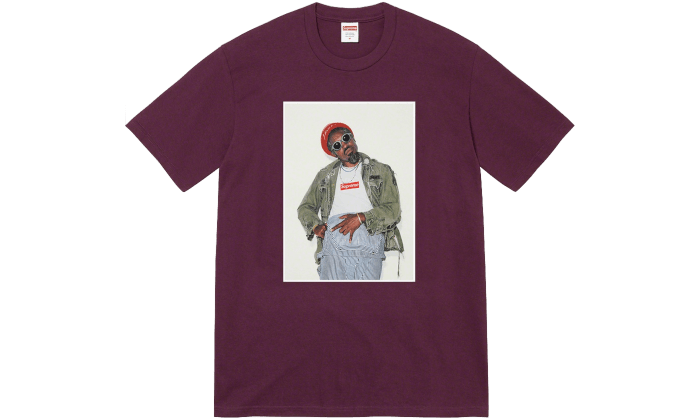 Supreme André 3000 Tee Eggplant