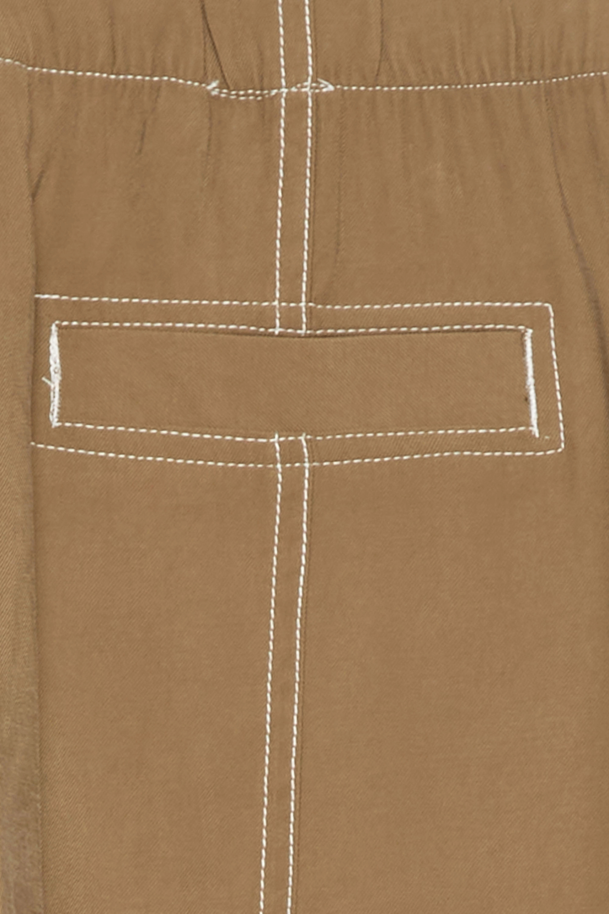 NOISY MAY Pantalon NMMILLE COLORED CARGO PANT LAB Marron