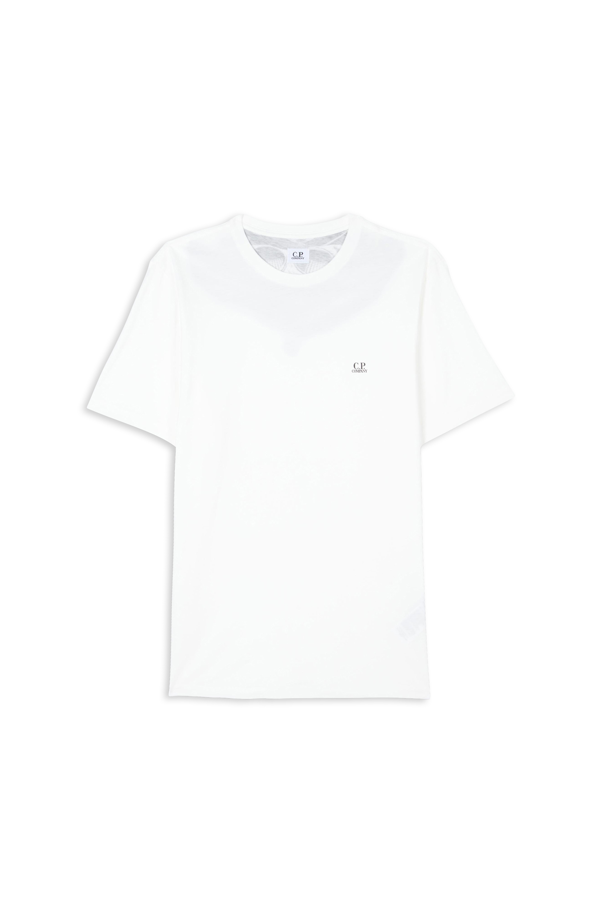 C.P. COMPANY T-shirt manches courtes 30/1 JERSEY GOGGLE PRINT T-SHIRT Blanc