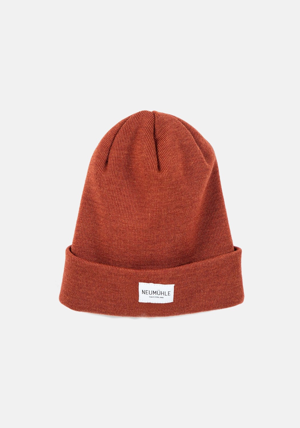 Neumuhle Wollmütze Kiel Organic Merino Red Maple