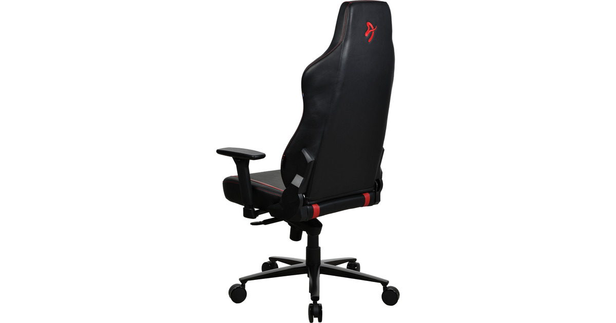 ArozziVernazza SoftPU - Black/Red gamestoel  (Zwart/rood)