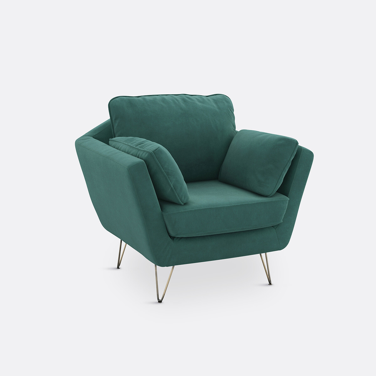 LA REDOUTE INTERIEURS<br>Poltrona Topim Fluweel