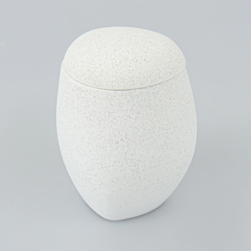 Boîte à coton 'Oriano' blanc