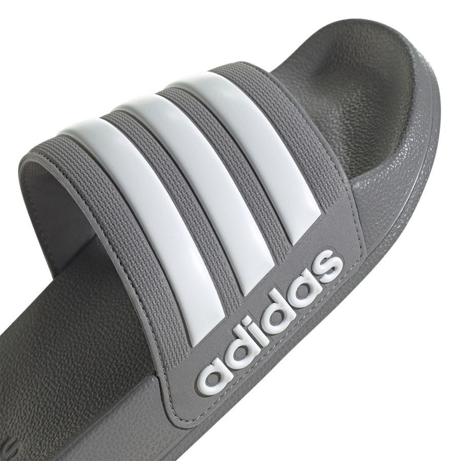 adidas Claquettes adilette Shower - Gris/Blanc