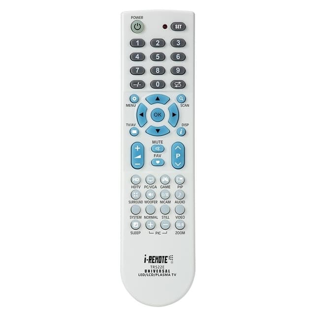 Fjernbetjening I-REMOTE TR522E Universal TV-fjernbetjeningsudskiftning