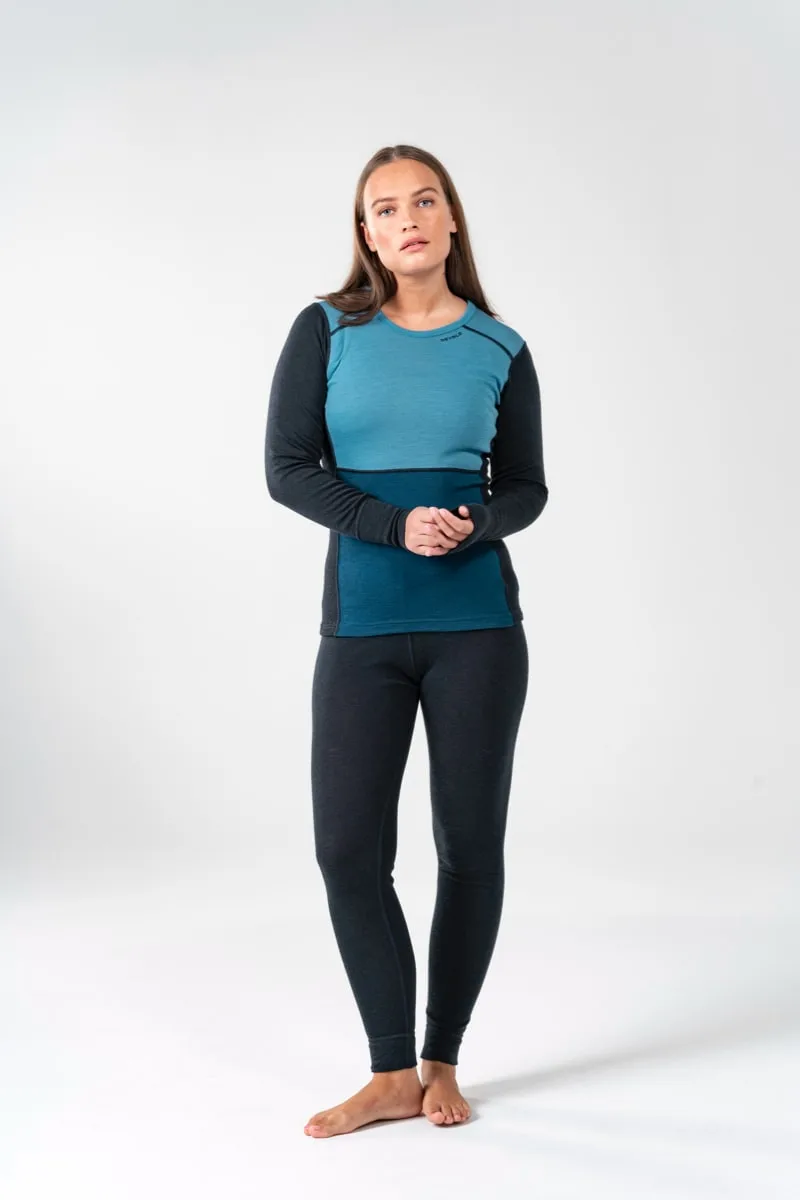 Devold Women's Lauparen Merino 190 Shirt Moon/Ink/Flood