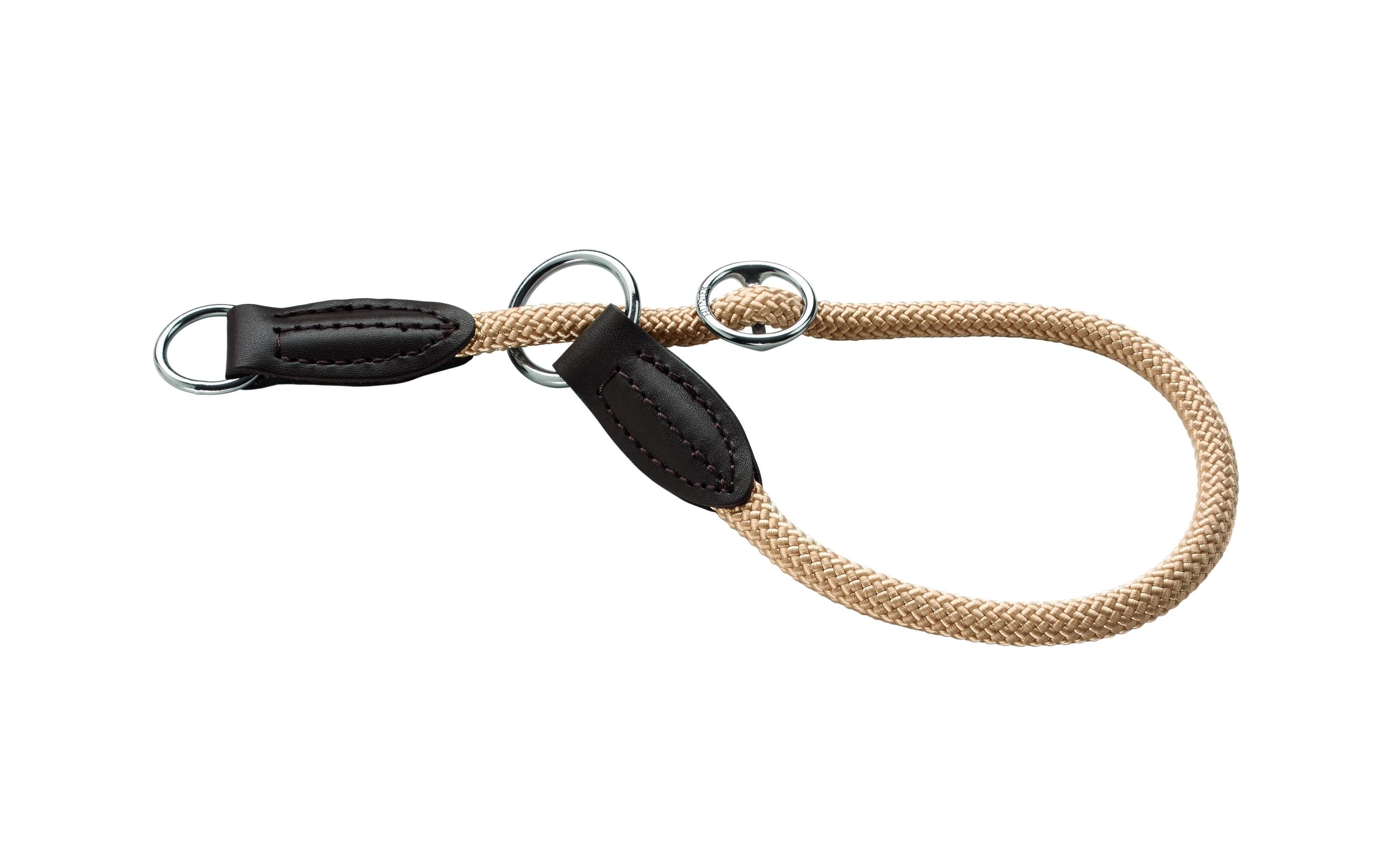 Halsband Dressurhalsung Freestyle, BeigeHundehalsband L-XL
