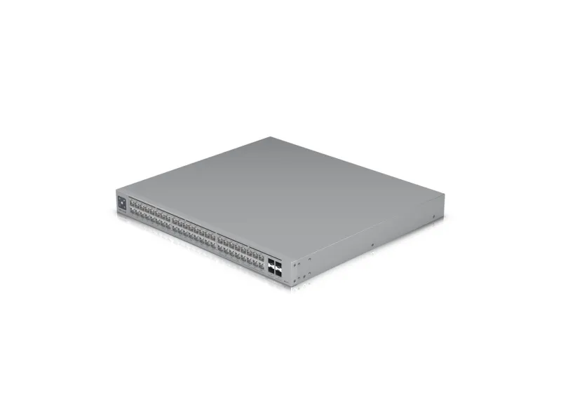 Ubiquiti UniFi Pro Max 48 PoE - Switch - L3 - Administreret - 16 x 1/2.5G (8 PoE , 8 PoE  )   32 x 10/100/1000 (24 PoE , 8 PoE  )   4 x 10 Gigabit SFP  - monterbar på stativ - PoE   (720 W)