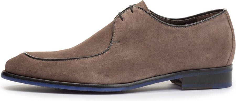 FLORIS VAN BOMMEL Nette Schoenen Heren Sfm-30325 Maat: 42 Materiaal: Suède Kleur: Taupe