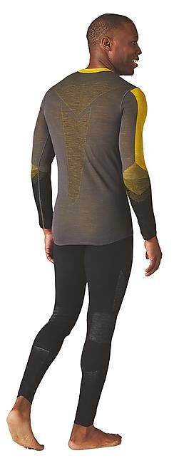 SMARTWOOL - T-SHIRT MEN'S INTRAKNIT MERINO 200 CREW COLORBLOCK