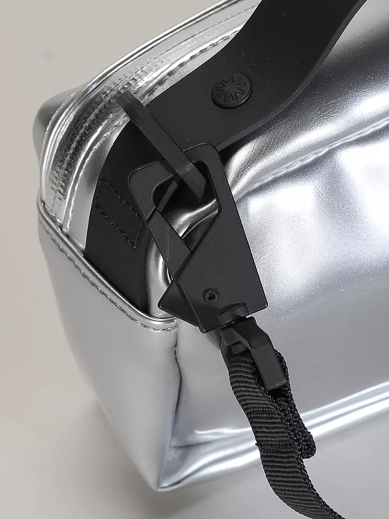 RAINS Tasche - Umhängetasche BOX BAG  MICRO W3 silber
