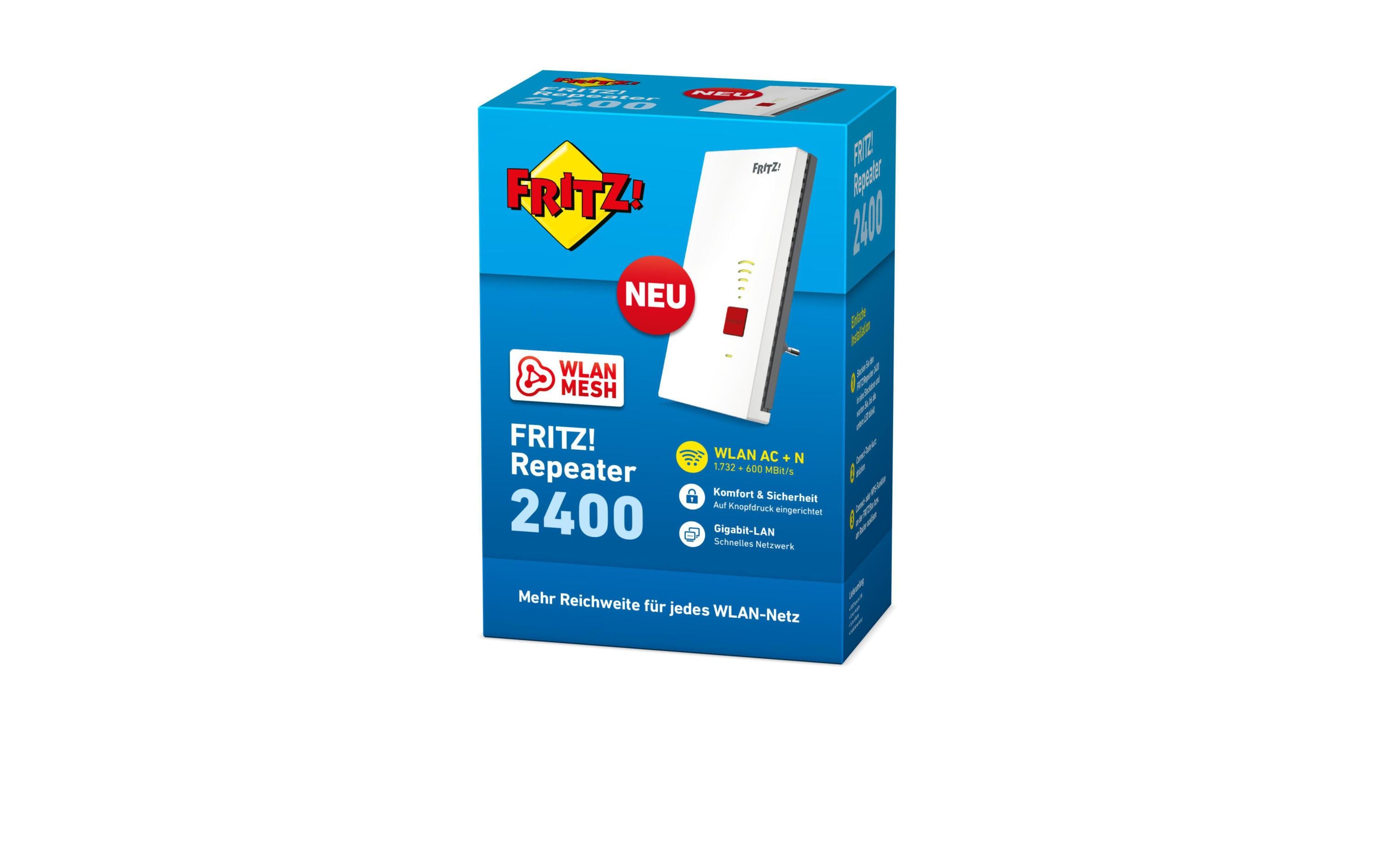 WLAN-Mesh-Repeater FRITZ!Repeater 2400WLAN-Repeater