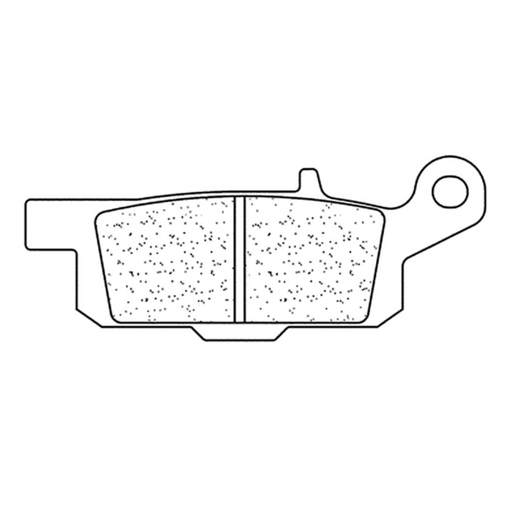 Cl brakes - Plaquettes de frein Quad métal fritté - 1195ATV1