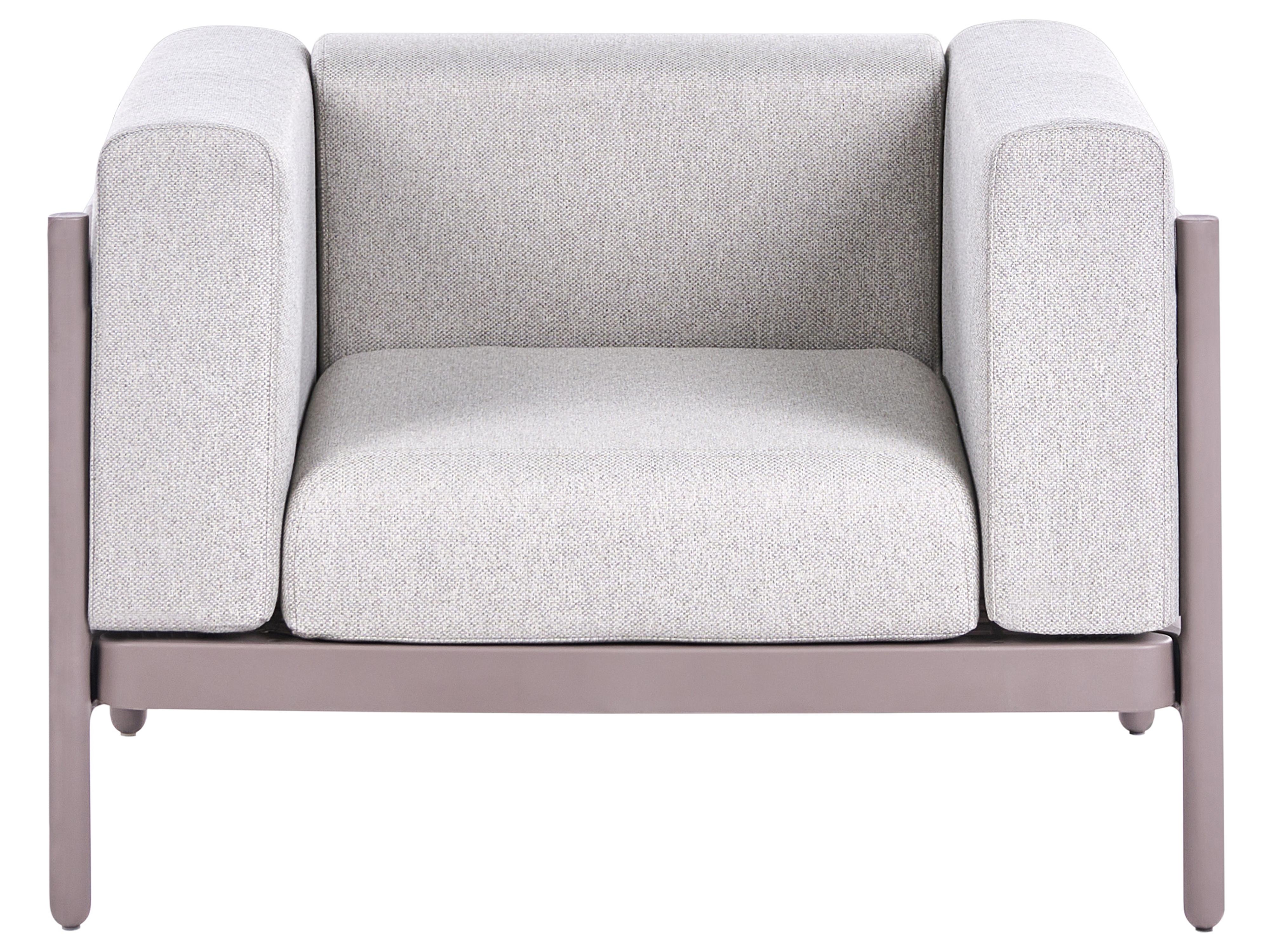 Loungeset met tafel 4-zits FERRETTI Taupe