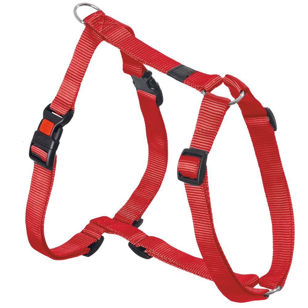 Hundegeschirr Nylon Sportiv  XS 25-40 cm x 10 mm - Rot
