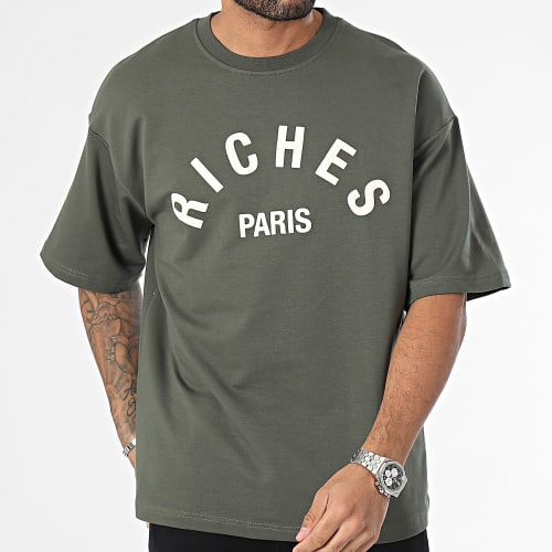 Tee Shirt Oversize Vert Kaki