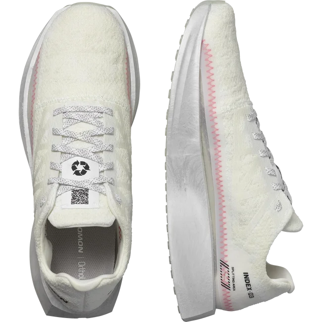 INDEX.03  Laufschuhe Unisex White/Black/CherryTomato