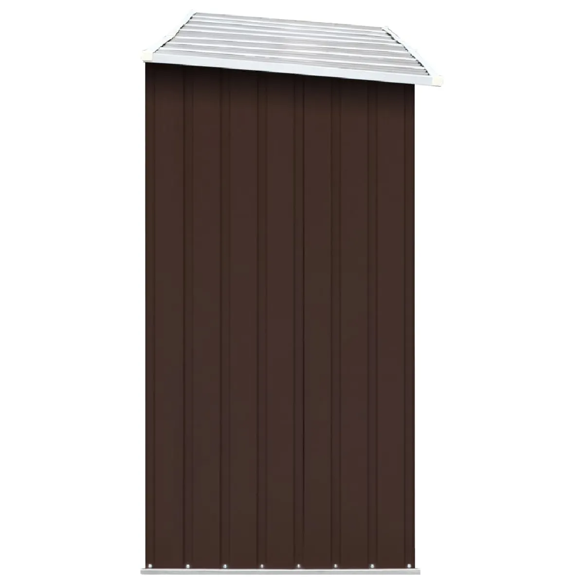 vidaXL Abri de stockage de bois - Marron