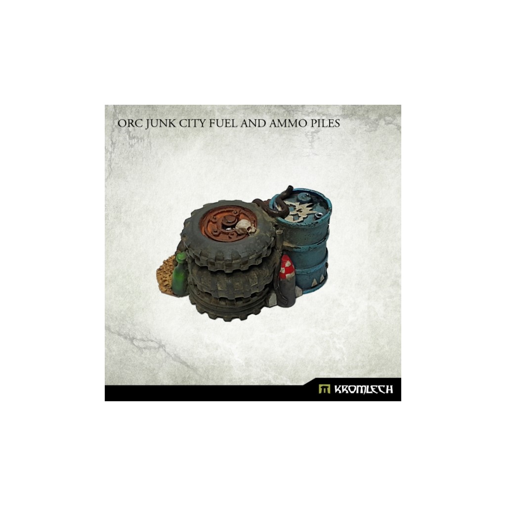 Orc Junk City Fuel and Ammo Piles