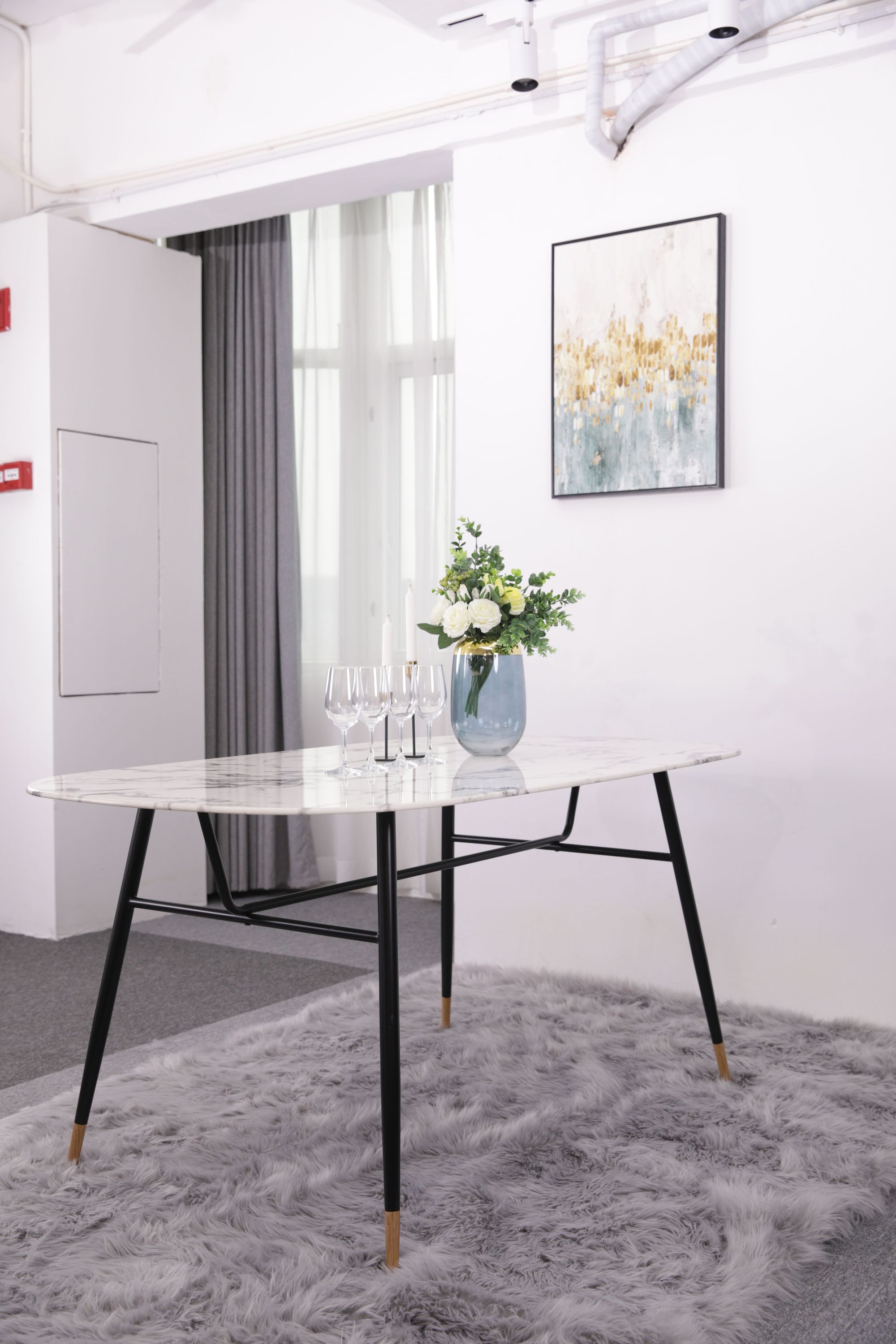 Tisch 160x90cm Esstisch Küchentisch Wohnzimmertisch Esszimmer Küche Möbel