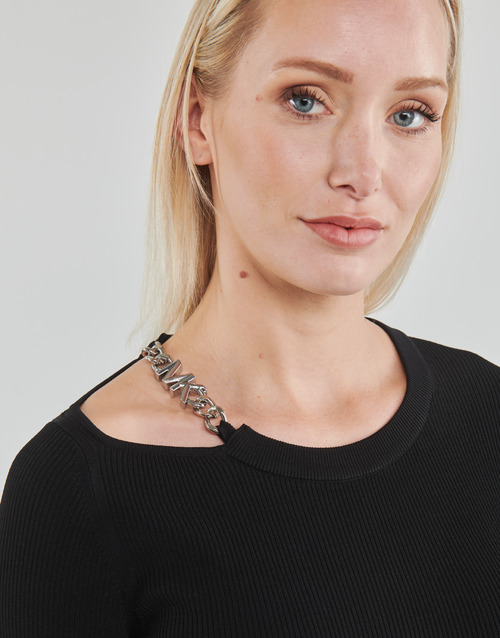 MICHAEL Michael Kors - CHAIN CUTOUT MINI DRS Negro
