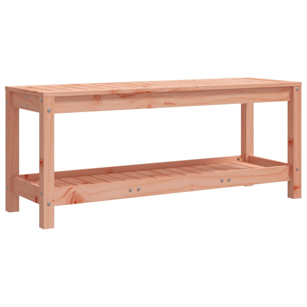Banc de jardin 108x35x45 cm bois massif douglas
