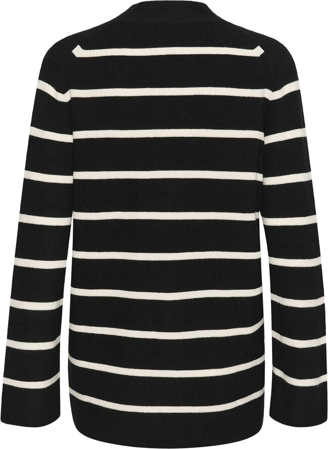 InWear SeffieIW Cardigan Black / whisper white