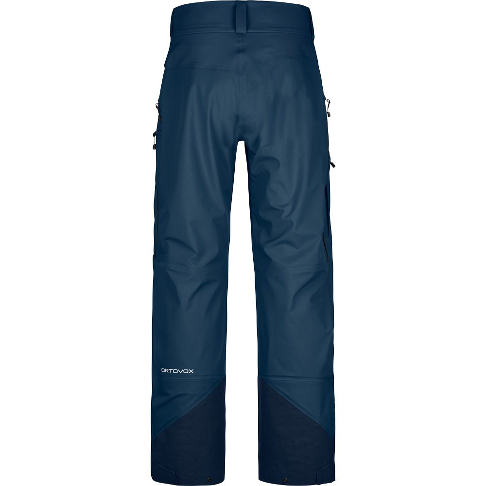 ORTOVOX 3L Ravine Shell Freeride-Hose Herren deep ocean