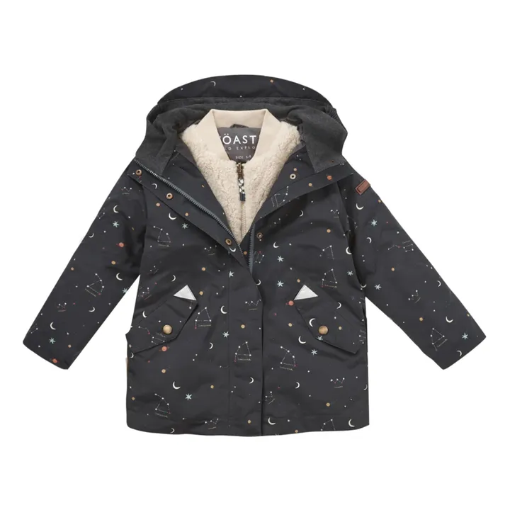 Töastie Parka Wild Recyclée 3-en-1 | Noir