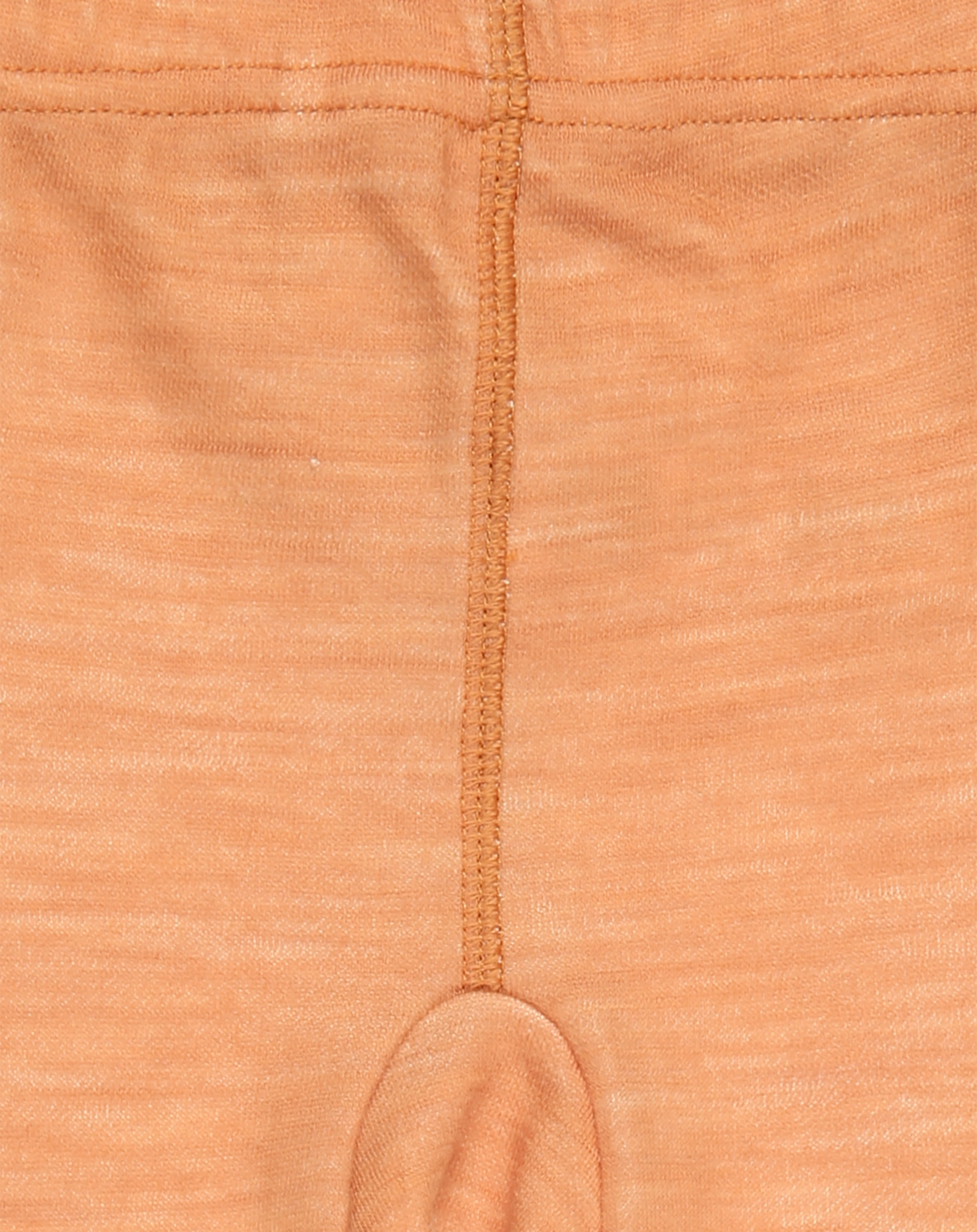 Schlupfhose 70 - WOOL mit Fuß in copper