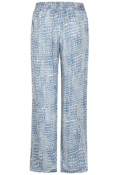 Kimara blauwe dames broek