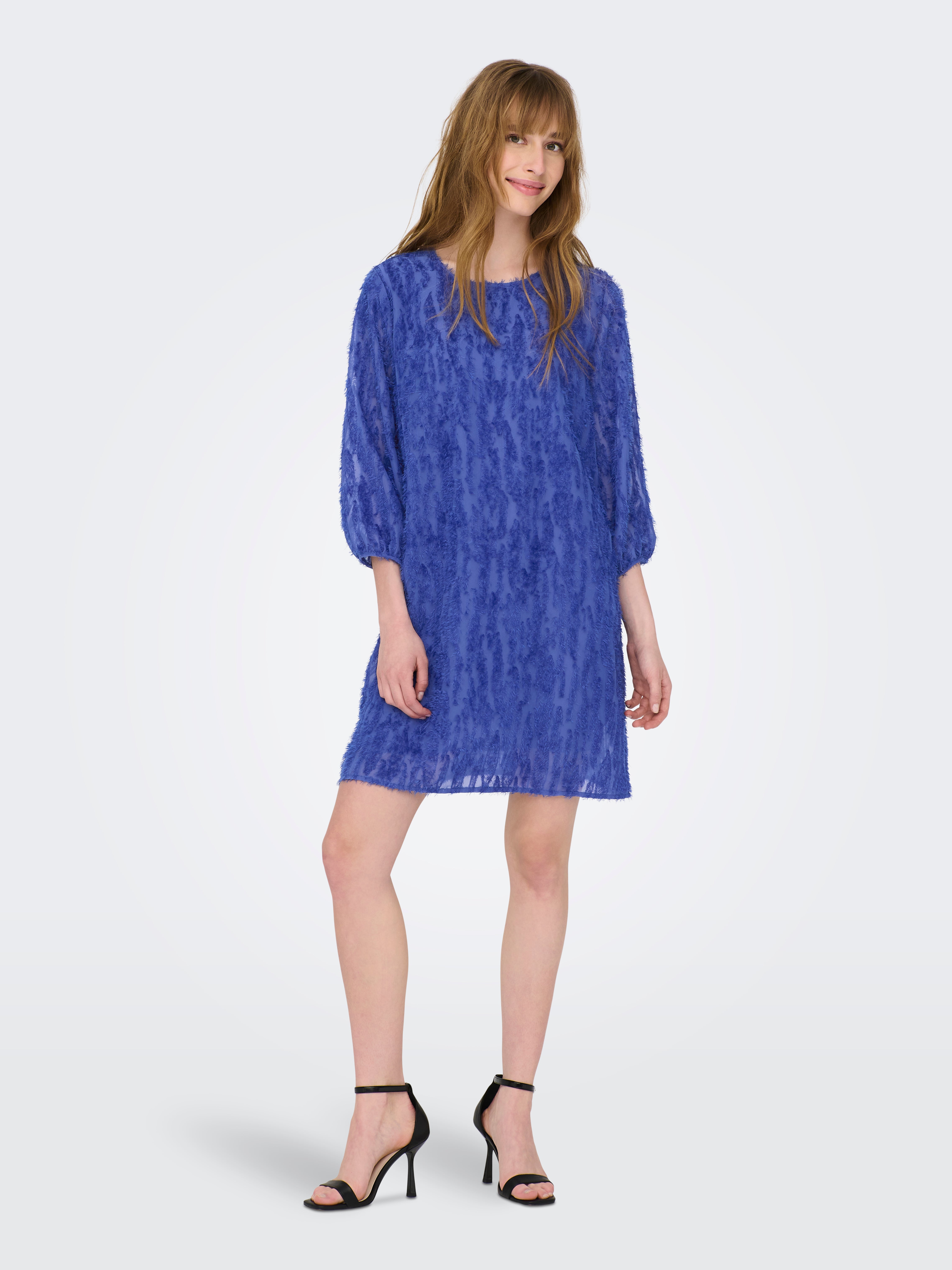 JDYKING Kurzes Kleid Dazzling Blue