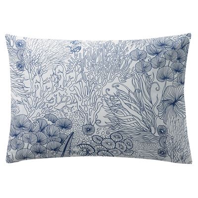 Linge de lit motif fonds sous-marins - BECQUET CRÉATION