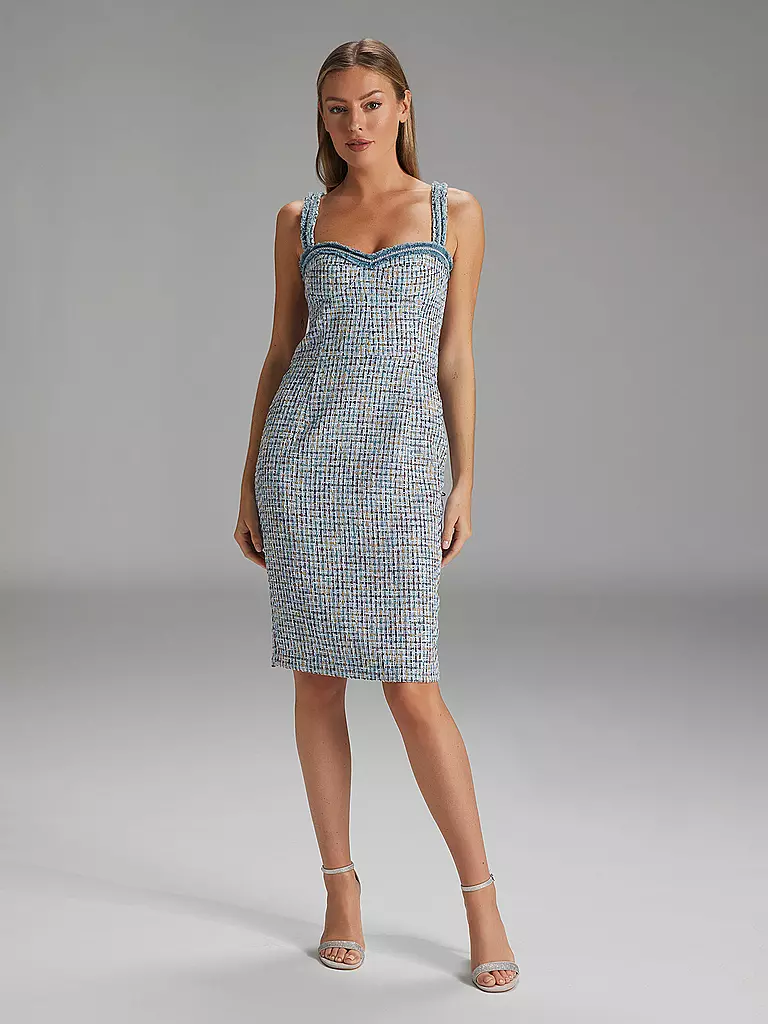 SWING Abendkleid  blau